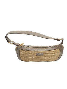 Hammitt Becker Smalll Bag in Pewter Raffia